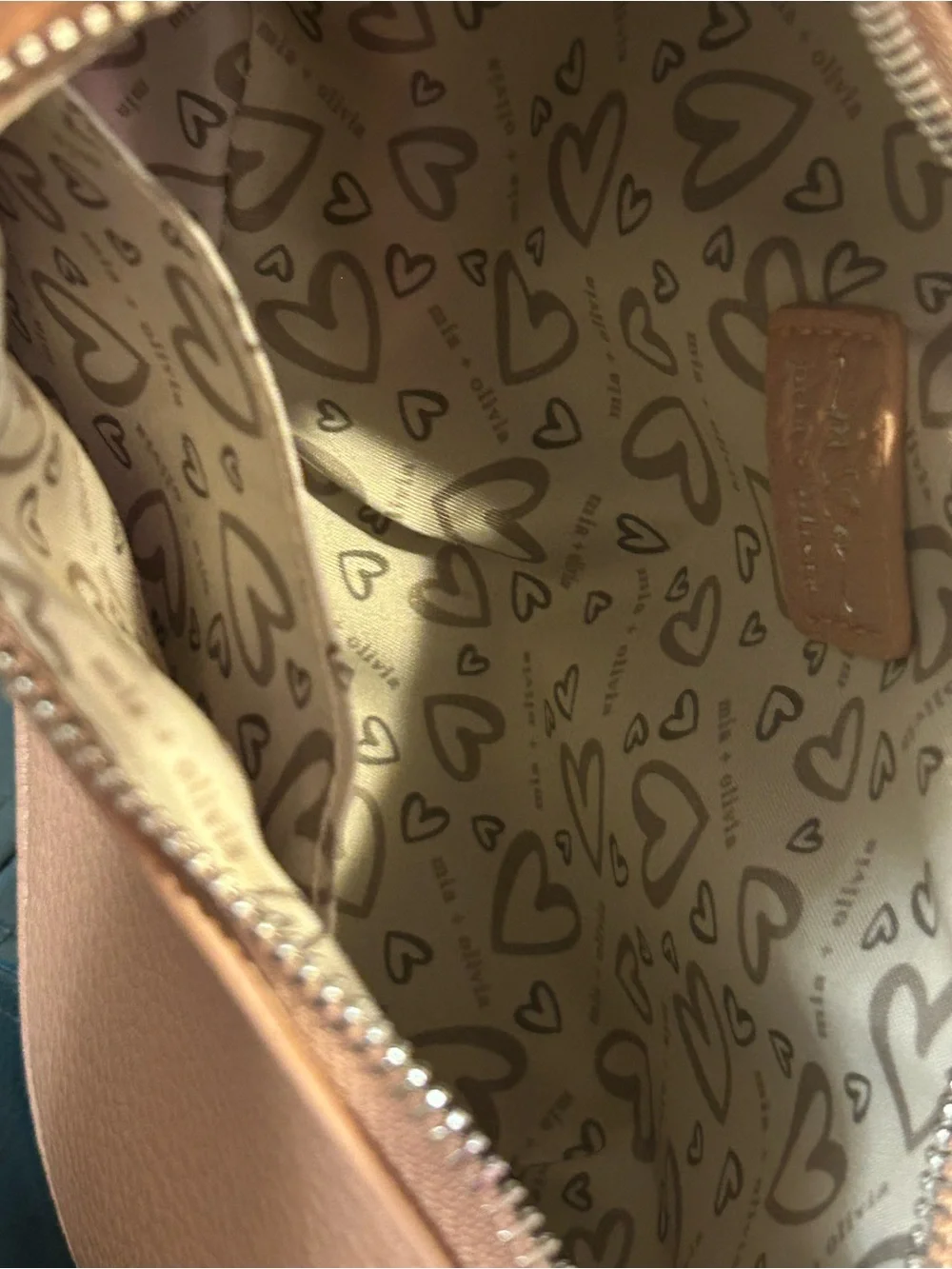 Mia & Olivia Hobo Bag in Blush